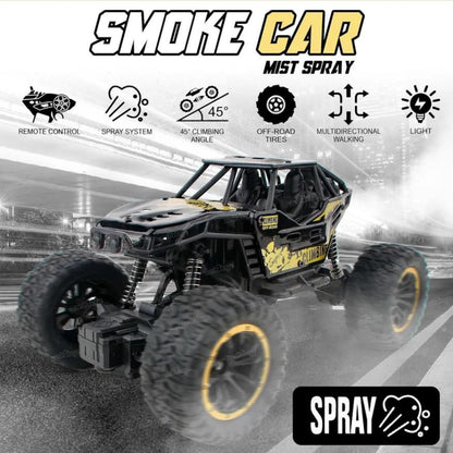 Remote Control Monster Truck Rock Crawler for Kids | Big Off-Road RC Car with Powerful Motors | Stunt & Climbing Toy Car for Boys | Assorted Colors