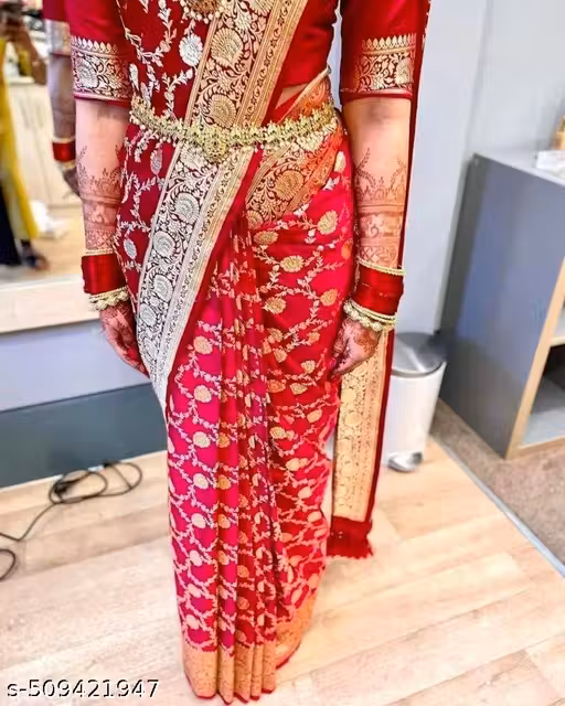 Jeqward Banarasi Silk Saree